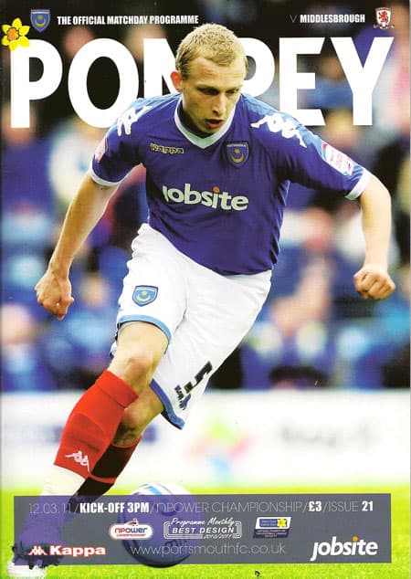 Portsmouth FC v Middlesbrough FC